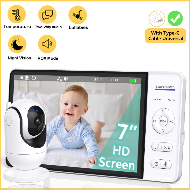 Home Cinema Wireless - Tidak Ada WiFi Monitor Bayi 7
